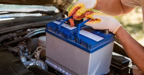Change your car battery .